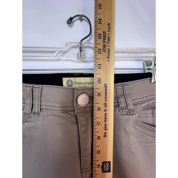 Democracy Women's Size 6 Tan AB Technology Skinny Y2K Skater Jeans - Picture 5 of 9